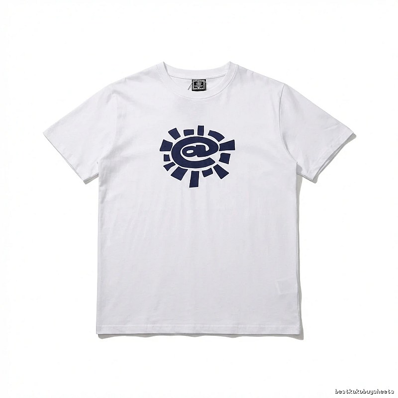 ADWYSD Printed Simple White T-shirt