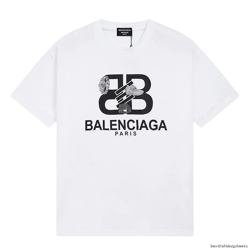 Balenciaga BB Series Simple White T-shirt