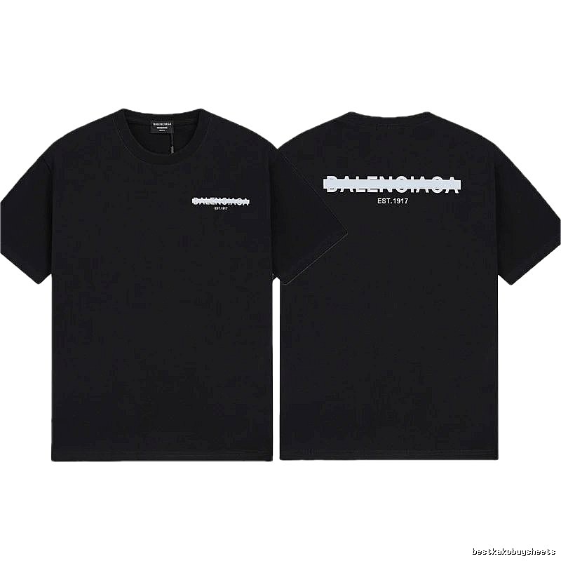 Balenciaga LOGO Printed Street Style Black T-shirt