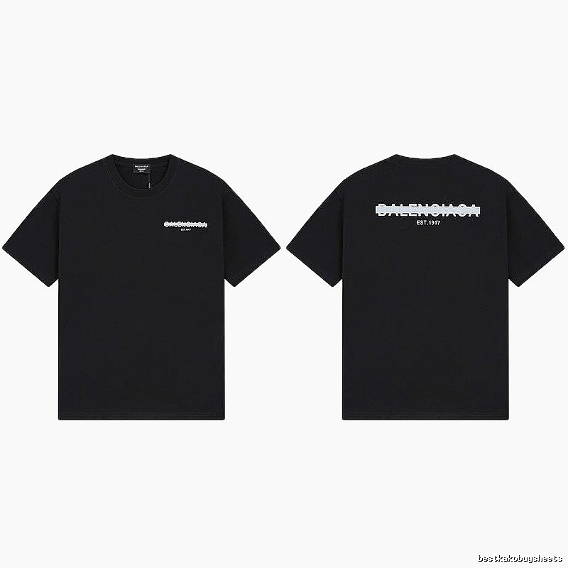 Balenciaga minimalist black T-shirt