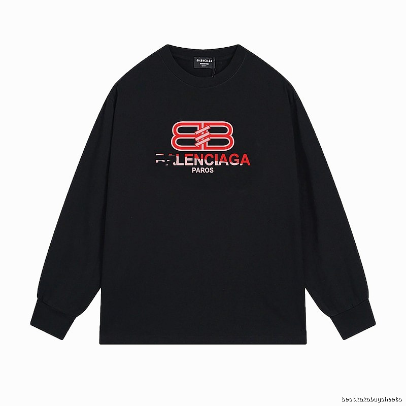 Balenciaga PAROS series black T-shirt