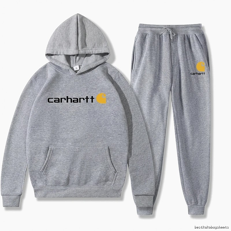 Carhartt classic grey sweatshirt set