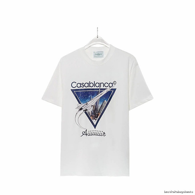 Casablanca Universe Wind White T-shirt