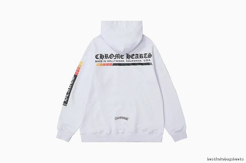 Chrome Hearts Weekend Cross graphic hoodie Black Blue Cross for Weekend Wear