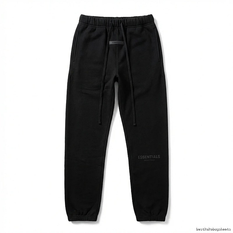 ESSENTIALS minimalist black sweatpants