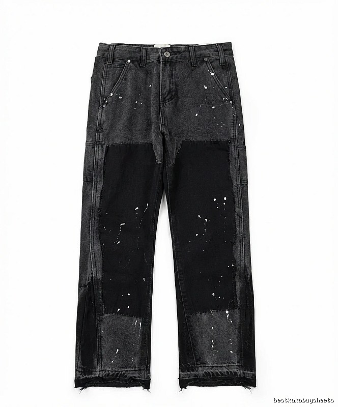 Gallery Dept Graffiti-style Black Jeans