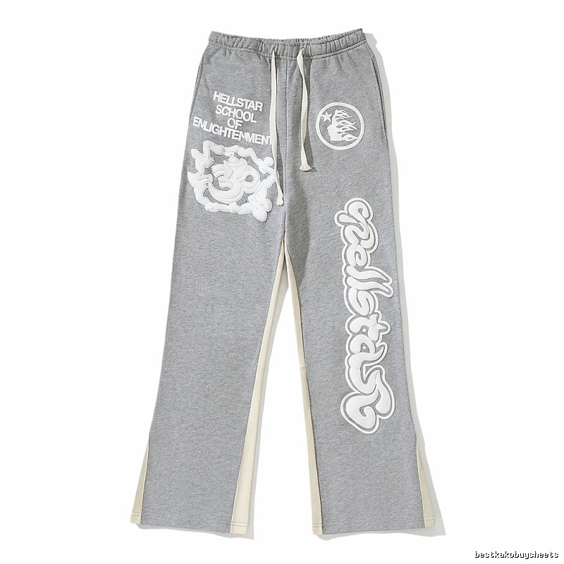 Hellstar Grey Trendy and Cool Style Long Pants