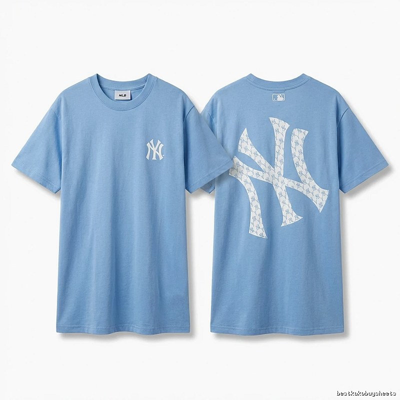 MLB Classic Simple Style Blue T-shirt