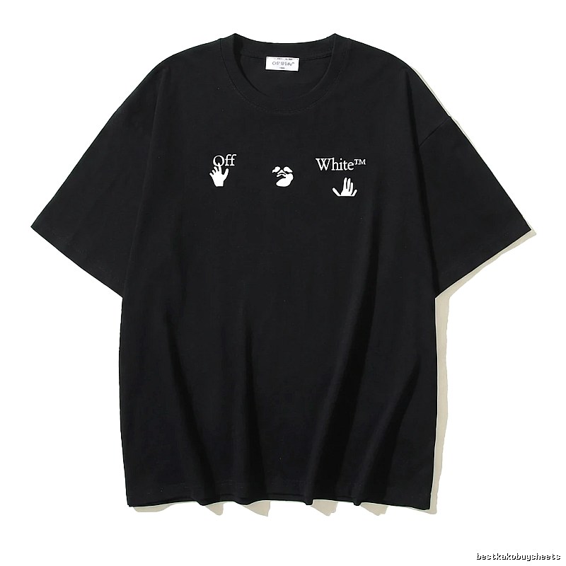 Off-White Gesture Print Style T-shirt