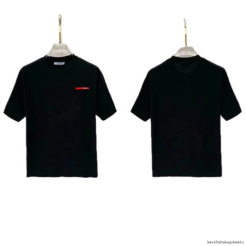 Prada Red Label Minimalist Black Short-sleeve T-shirt