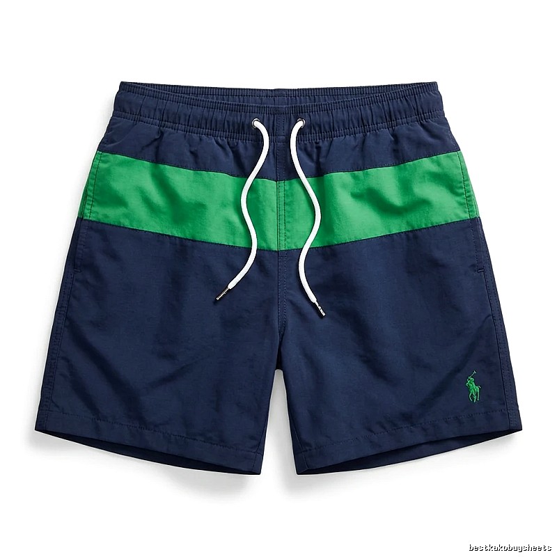 Ralph Lauren Color-Block Casual Shorts