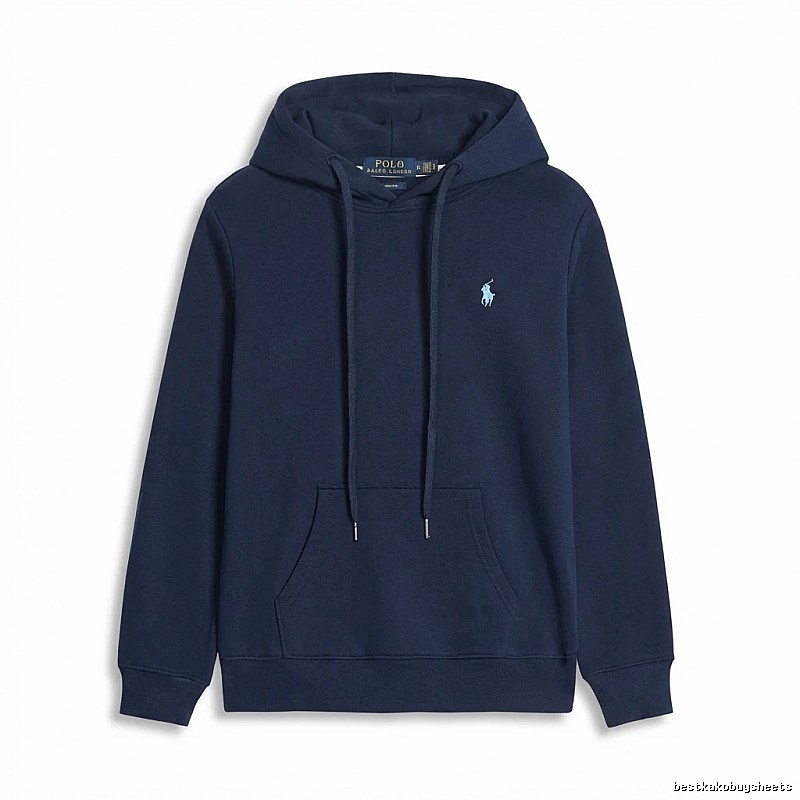 Ralph Lauren navy blue hoodie.