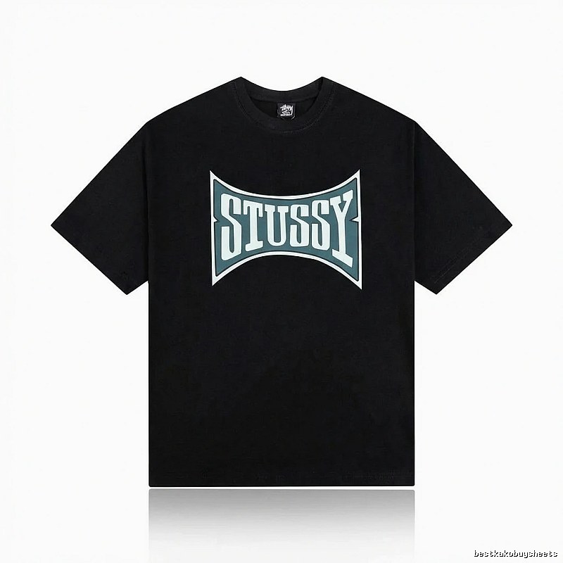 Stussy classic black T-shirt
