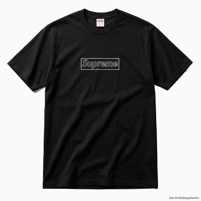 Supreme Basic Style Simple Black T-shirt