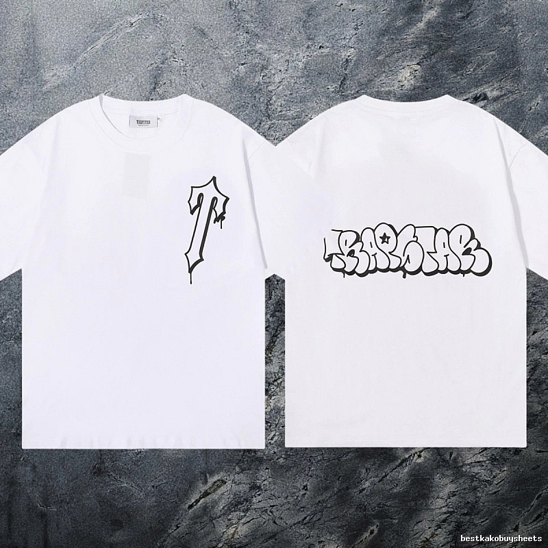 Trapstar Weekend Keys graphic T-shirt Black White Key for Weekend Wear