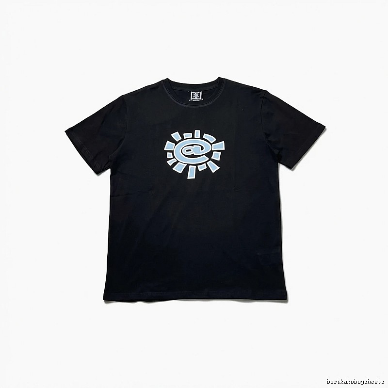 ADWYSD Sun Pattern Black T-shirt