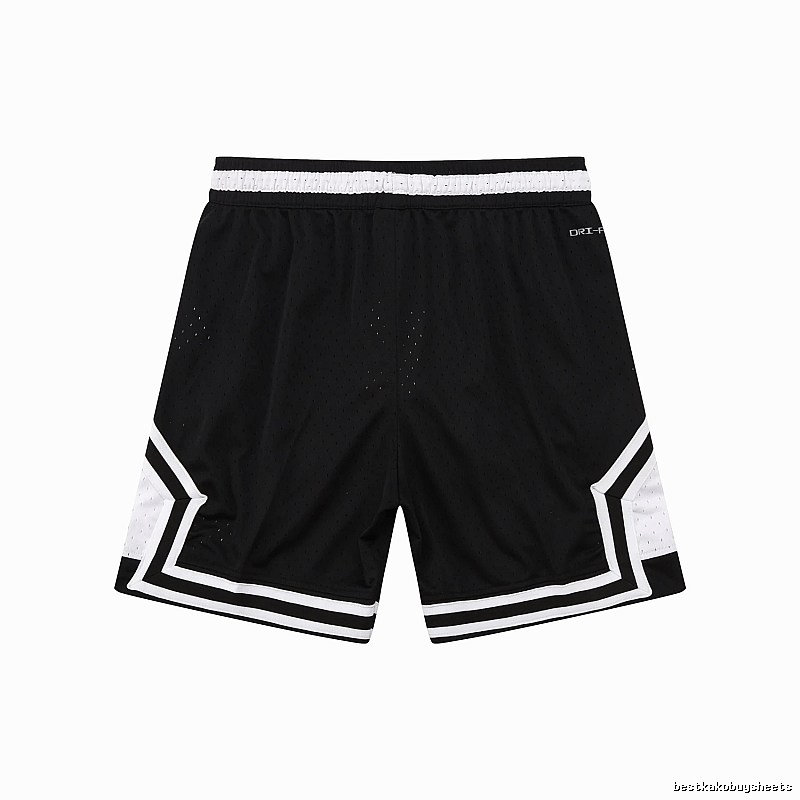 AJ Sporty Black and White Shorts