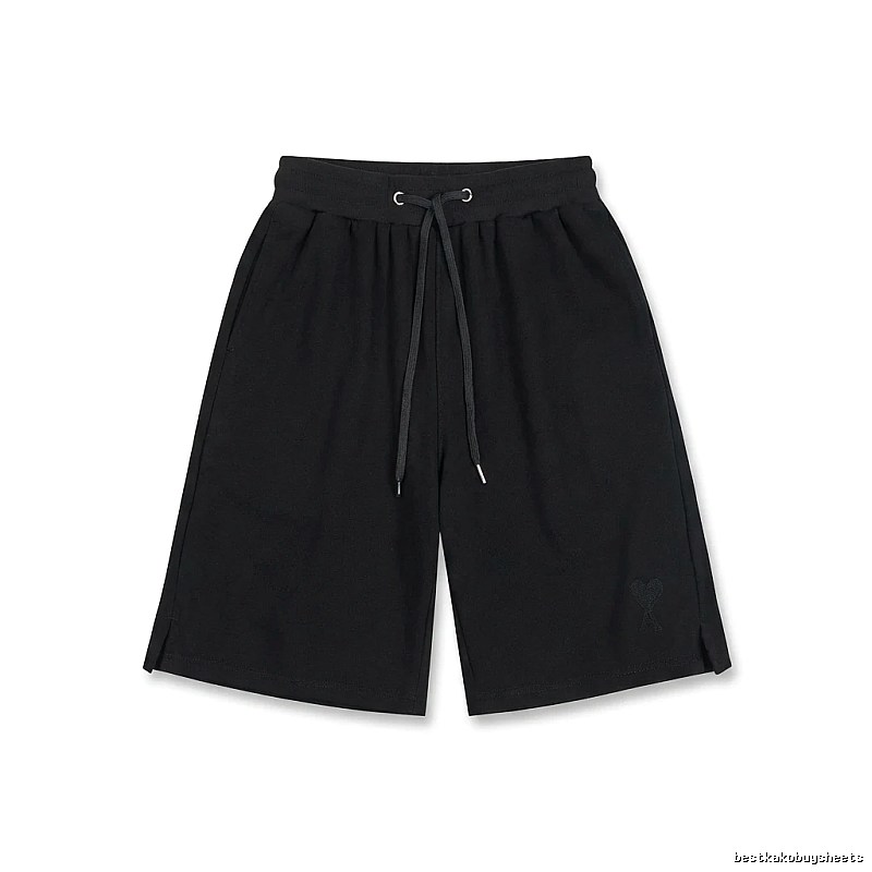 AMI casual style black shorts
