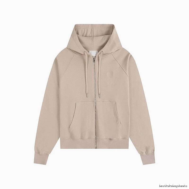 AMI Extremely Complex Style Beige Hoodie