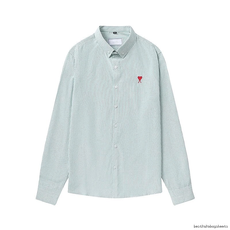 AMI Heart - Shaped Stripe Shirt