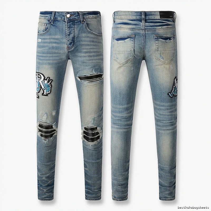 AMI Trendy Ripped Jeans