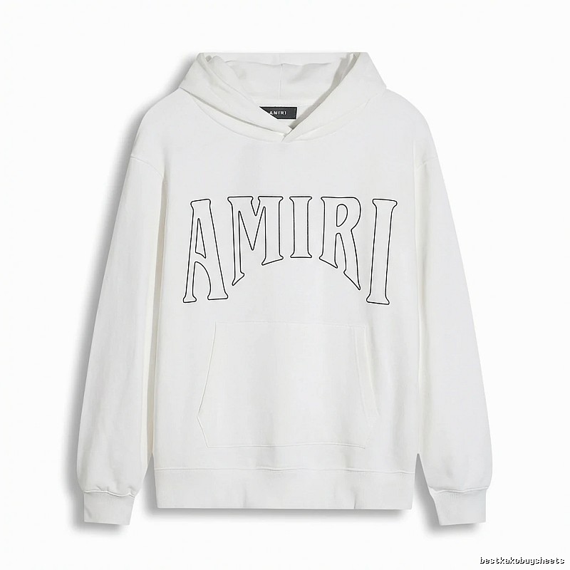 AMIRI Alphabet Style White Sweatshirt