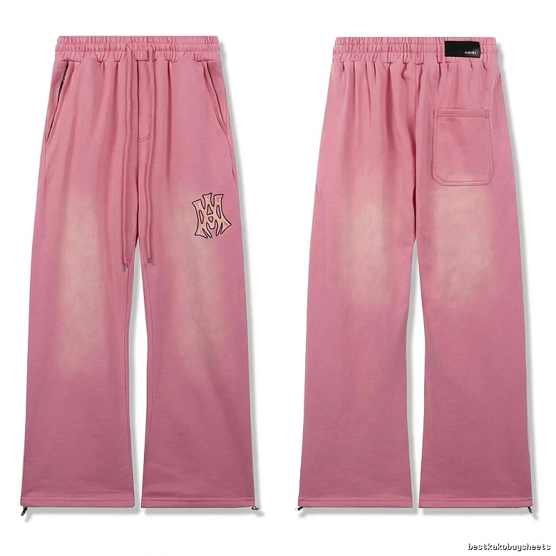 AMIRI casual style pink long trousers