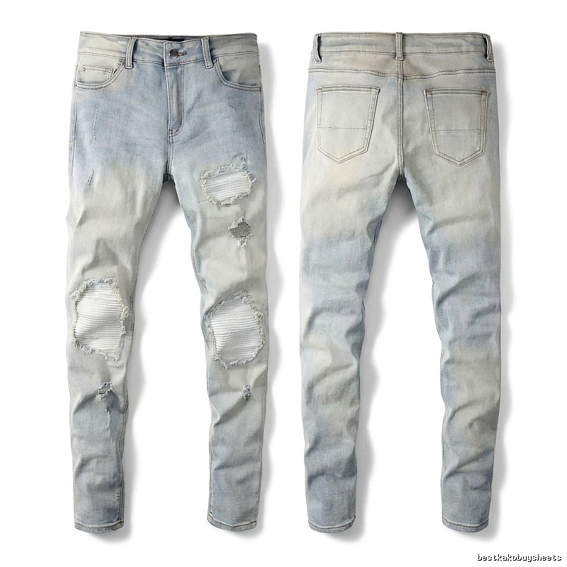 AMIRI distressed jeans with holes