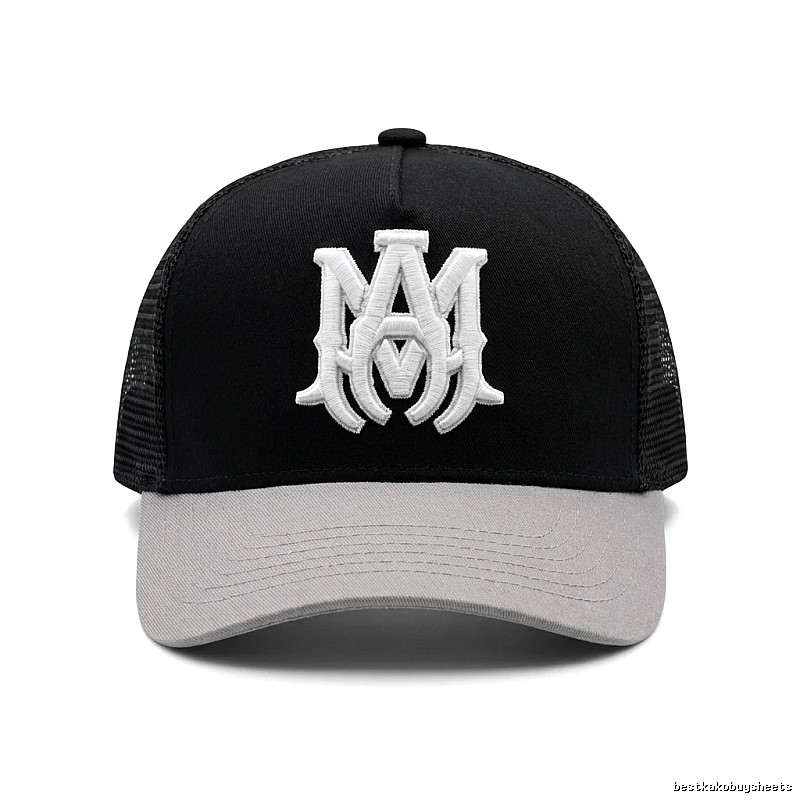 AMIRI Embroidered Trendy and Cool Black Hat