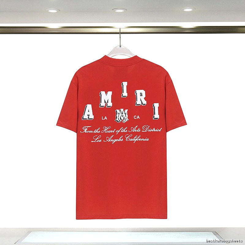 Amiri Lightweight Graphic T-shirt White Blue Amiri for Gift Ideas