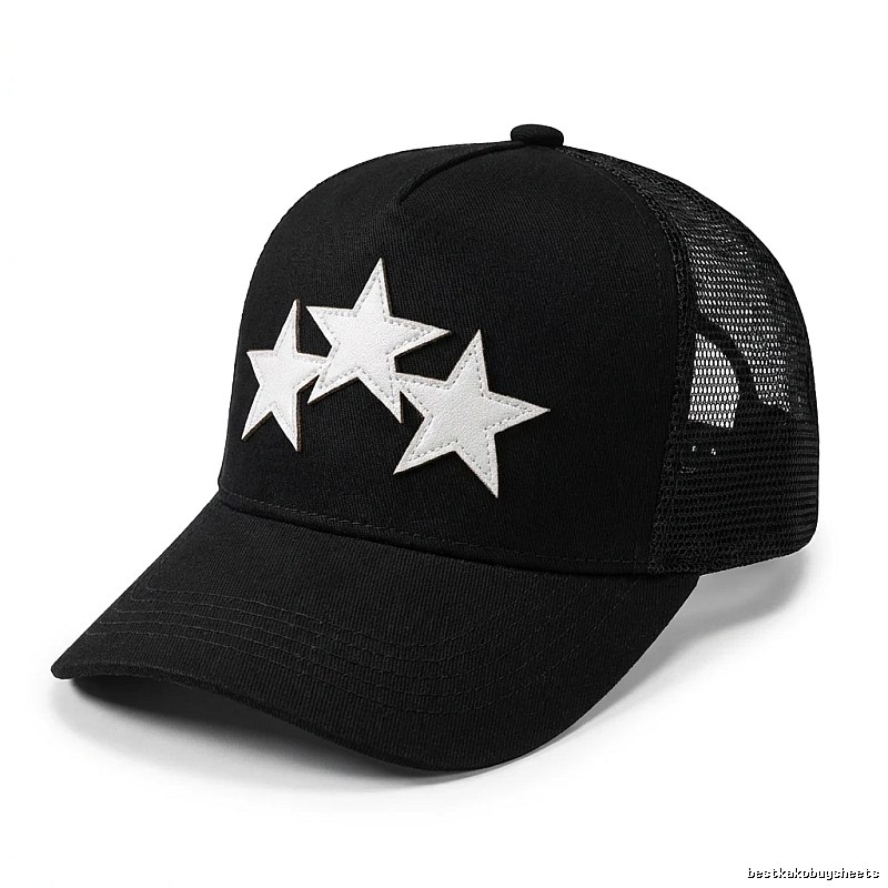 AMIRI Starry Trendy Cool Black Hat