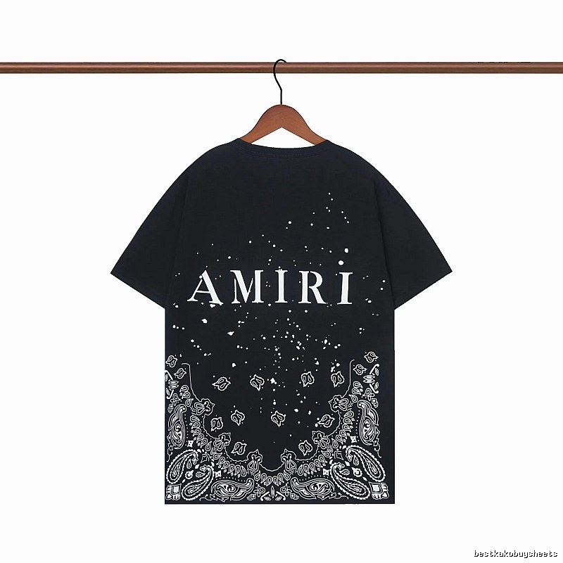 Amiri Weekend Graphic T-shirt White Blue Amiri for Seasonal Looks