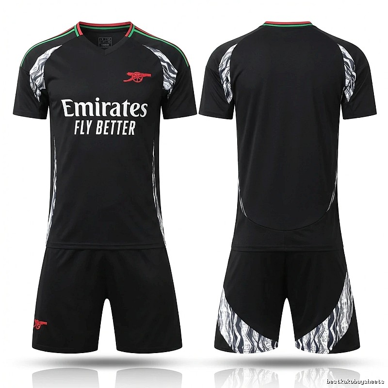 Arsenal retro-style black jersey