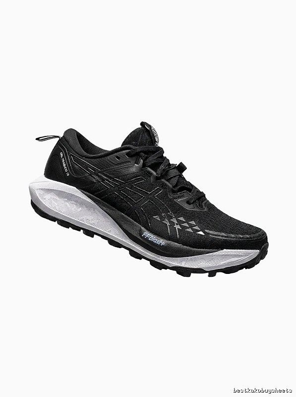 ASICS Trail Running Black Running Shoes