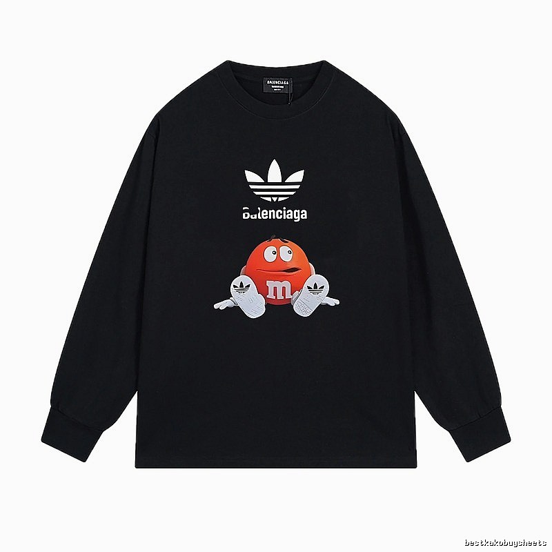 Balenciaga Co-branded Trendy T-shirt