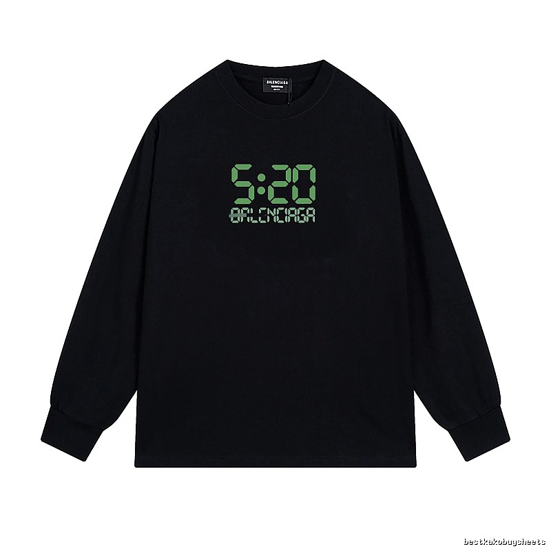 Balenciaga digital style black sweatshirt
