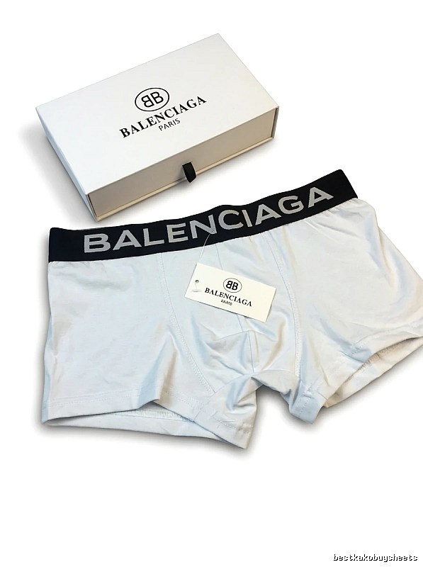 Balenciaga minimalist light blue underwear