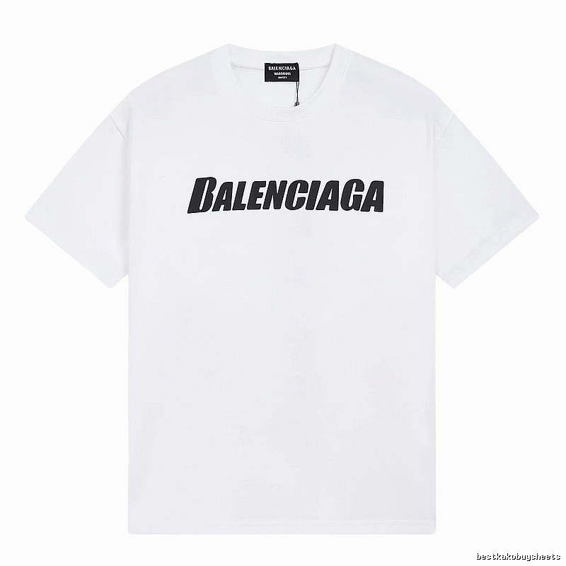 Balenciaga minimalist white T-shirt