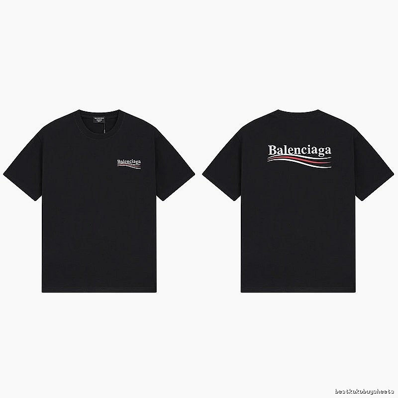 Balenciaga simple black short-sleeve