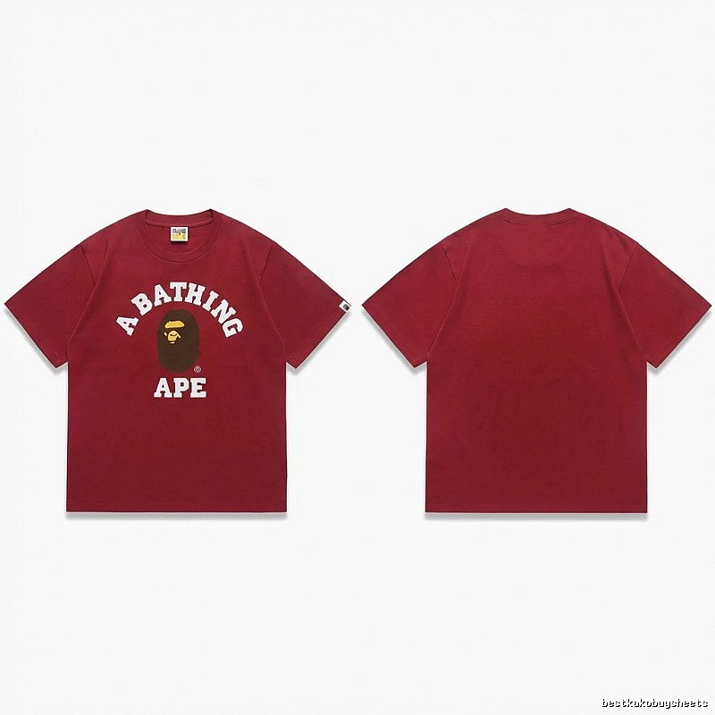 Bape Ape Head Minimalist Style T-shirt