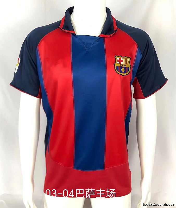 Barcelona Statement Retro soccer jersey Blue Red Barcelona for Outdoor Plans