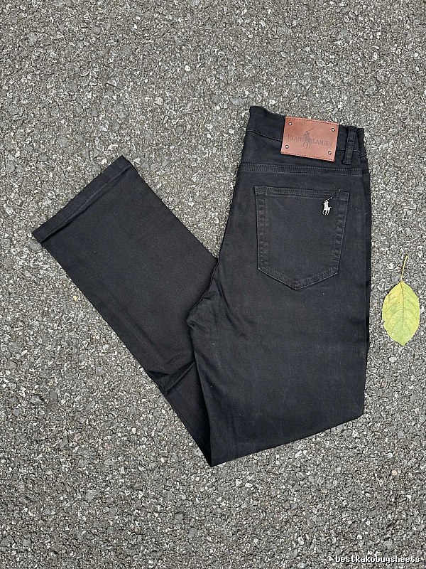 Black RalphLauren Slim Logo Pants - Everyday Edit