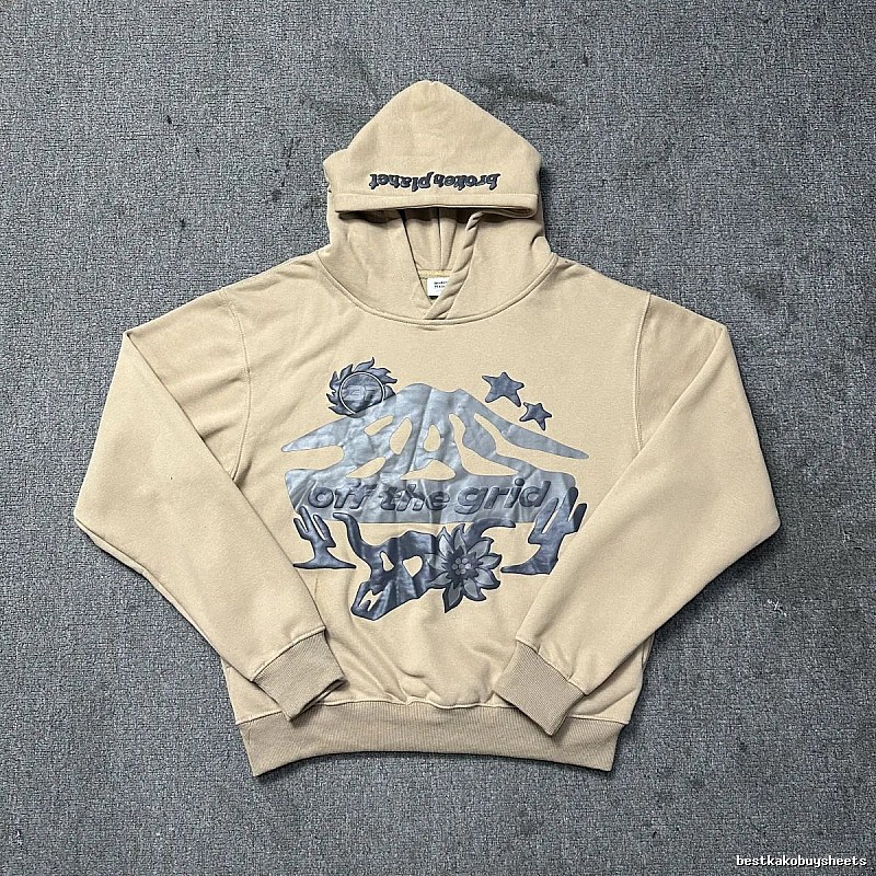 Broken Hearts Style H236 Skull Graphic Hoodie Active Casual