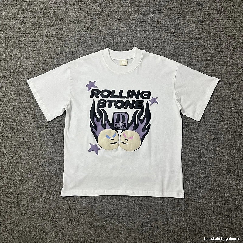 Broken Planet Casual Graphic T-shirt White Cotton Bold for Streetwear Looks