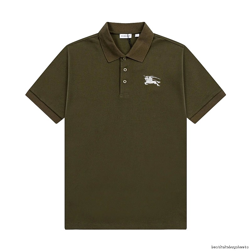Burberry's retro-style polo shirt with the knight logo