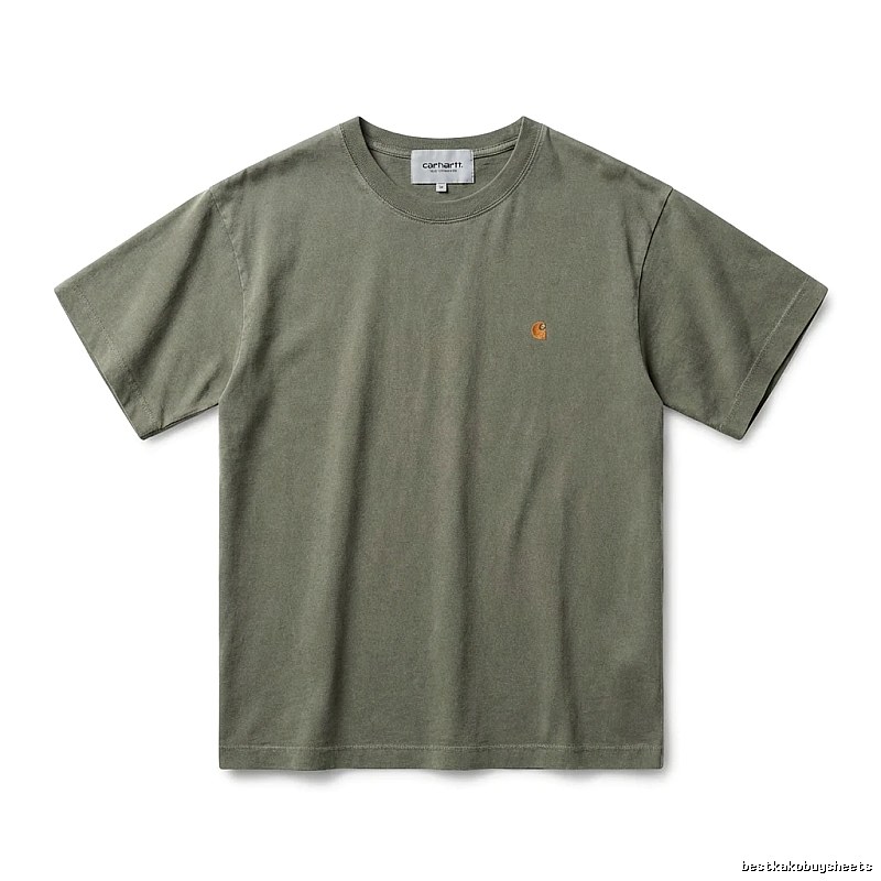 Carhartt basic retro style olive green T-shirt