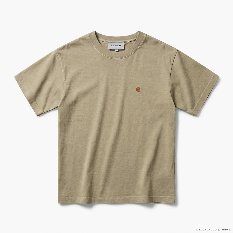 Carhartt Basic Simple Style Khaki T-shirt