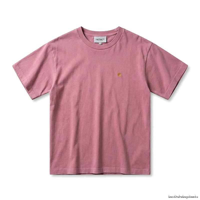 Carhartt basic simple style pink T-shirt