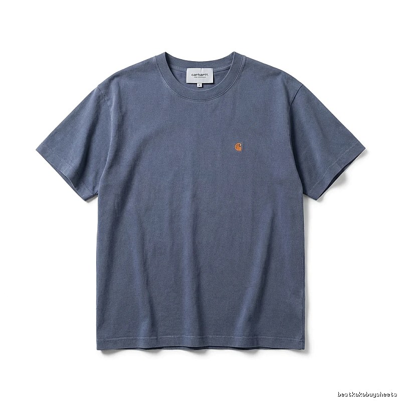 Carhartt Basic Style Simple Wind Gray-Blue T-shirt
