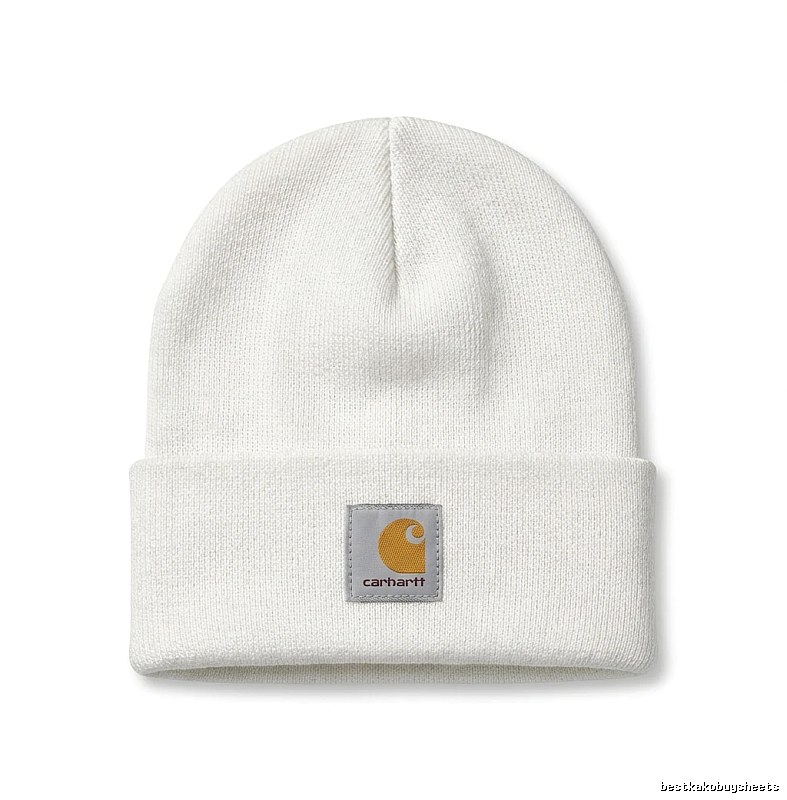 Carhartt classic simple style white hat